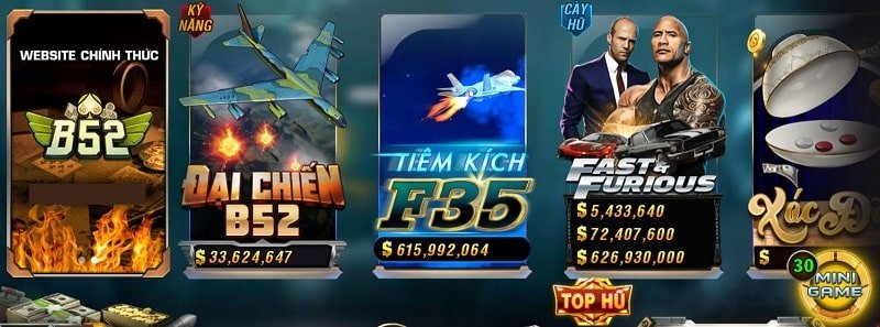 Cổng game B52 giao diện ấn tượng Cổng game B52 giao diện ấn tượng