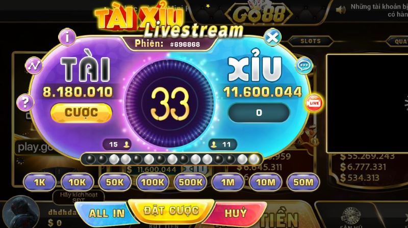 Bí quyết chơi cược Go88 tài xỉu Bí quyết chơi cược Go88 tài xỉu